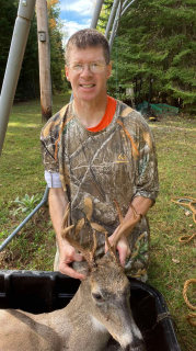 Brian Polishak from West Branch bagged his 8 point in Iosco County!