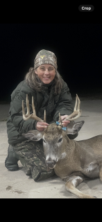 Nikki Bragg from West Branch bagged a nice 10 point in Ogemaw County!