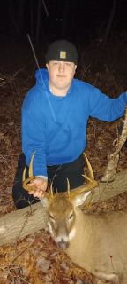 Ethan Jessup from Standish bagged an 8 point in Arenac County!