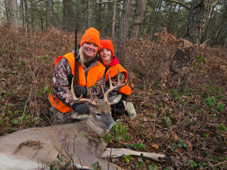 Stacey Keiser from Tawas bagged her 9 point in Iosco County!