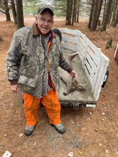 Ray VanDriessche from Bay City bagged a 7 point in Sherman Township!