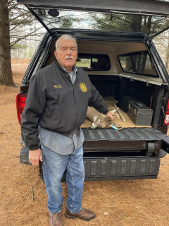 Bill VanDriessche from Bay City bagged his 6 point in Sherman Township!  Came out with 2 other bucks at the same time. Had the best shot at this one and it immediately dropped when hit