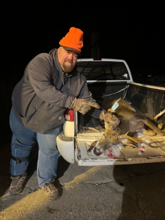 Josh Guoan from Tawas City bagged his 8 point in Iosco County!  