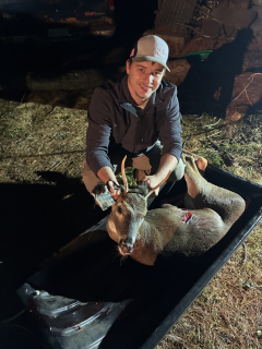 Alden Mcshane from Tawas City bagged his 2 point in Tawas City!