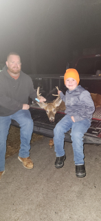 James Richmond from East Tawas bagged a 7 point in Iosco County!