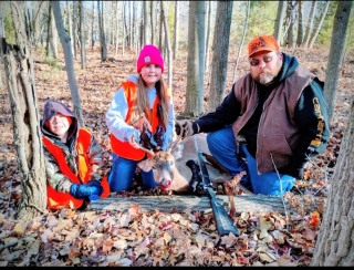 Bob Stagray from Sterling bagged his 7 point in Arenac County!