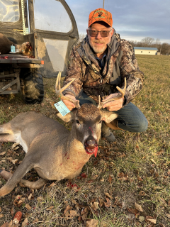 Brian Hauff from Tawas bagged his 7 point in Iosco County!