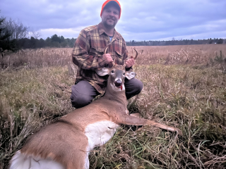 Patrick Jacques from Tawas City bagged his 8 point in Iosco County!