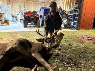 David Stern from Tawas City bagged his 7 point in Hale!
