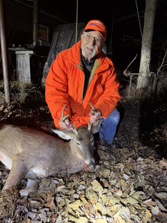 Dennis Frank from East Tawas Bagged his 6 point in Alabaster!