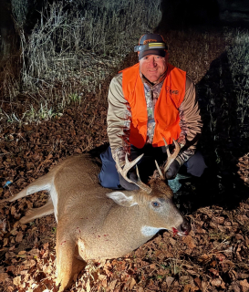 Scott Frank from East Tawas Bagged his 9 point in Iosco County!  