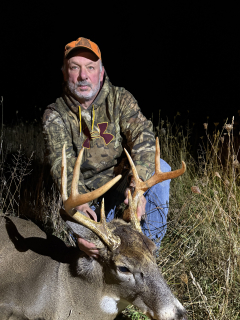 Mike Blust from Whittemore bagged his 8 point in Whittemore!