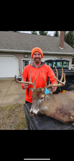 Philip Gornwich from Bad Axe bagged his 9 point in Bad Axe!