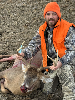 Nick Mausolf from Filion bagged his 7 point in Huron County!