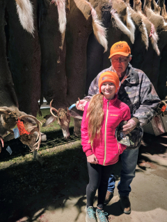 Howard Bischoff from Tawas Bagged his7 point in Tawas!