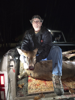 Kenneth Barton from Oscoda bagged his Doe in Iosco County!