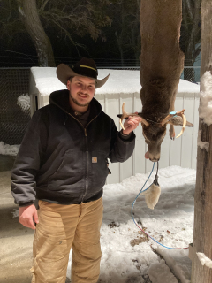 Ryan heal from Tawas City bagged his 5 point in Iosco County!
