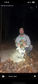 Nathan Smedley from Tawas bagged his 8 point in Tawas